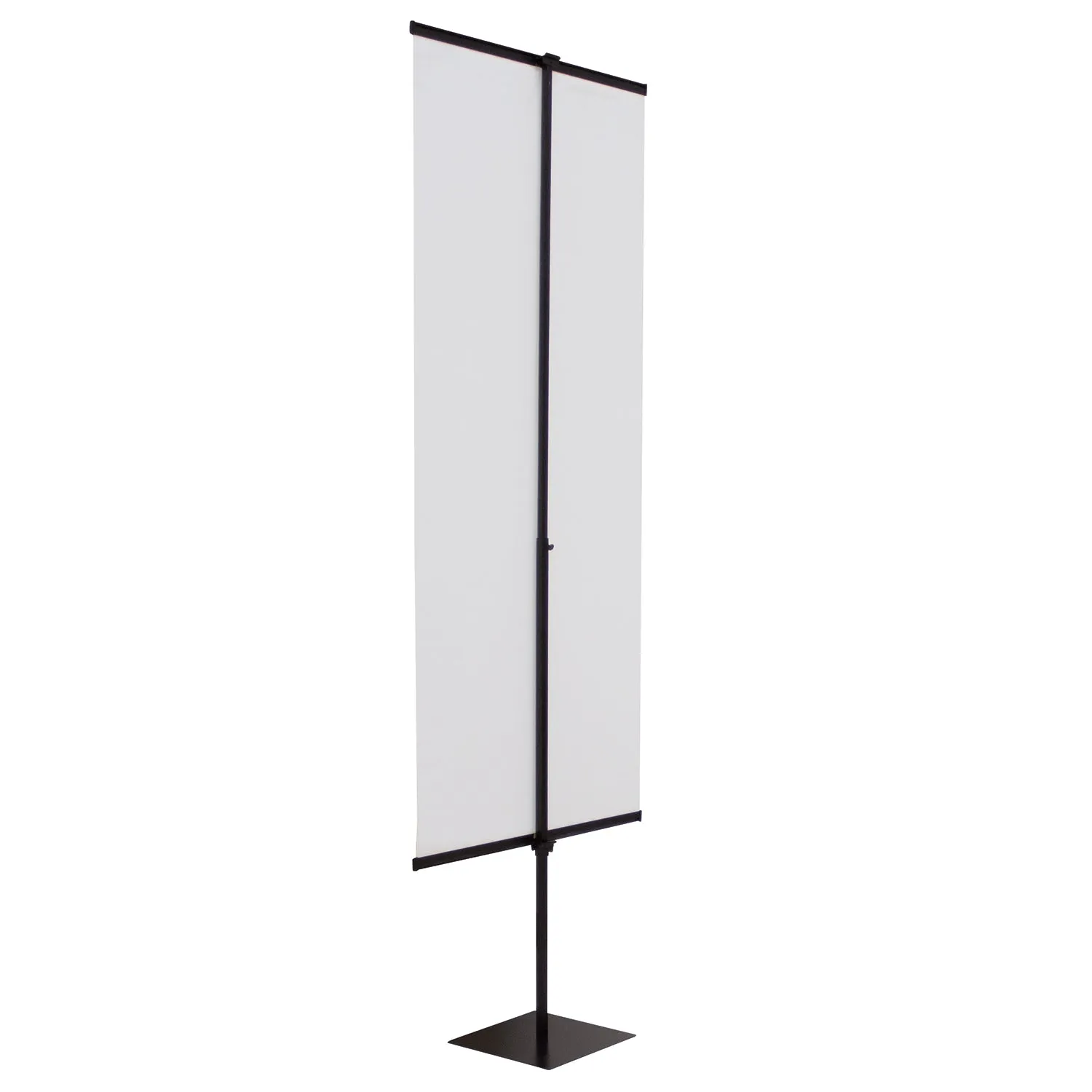 24" Snap Rail Single Banner Display Kit