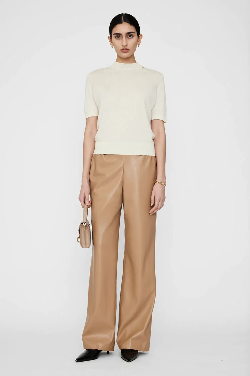 Anine Bing - Koa Pant in Butterscotch