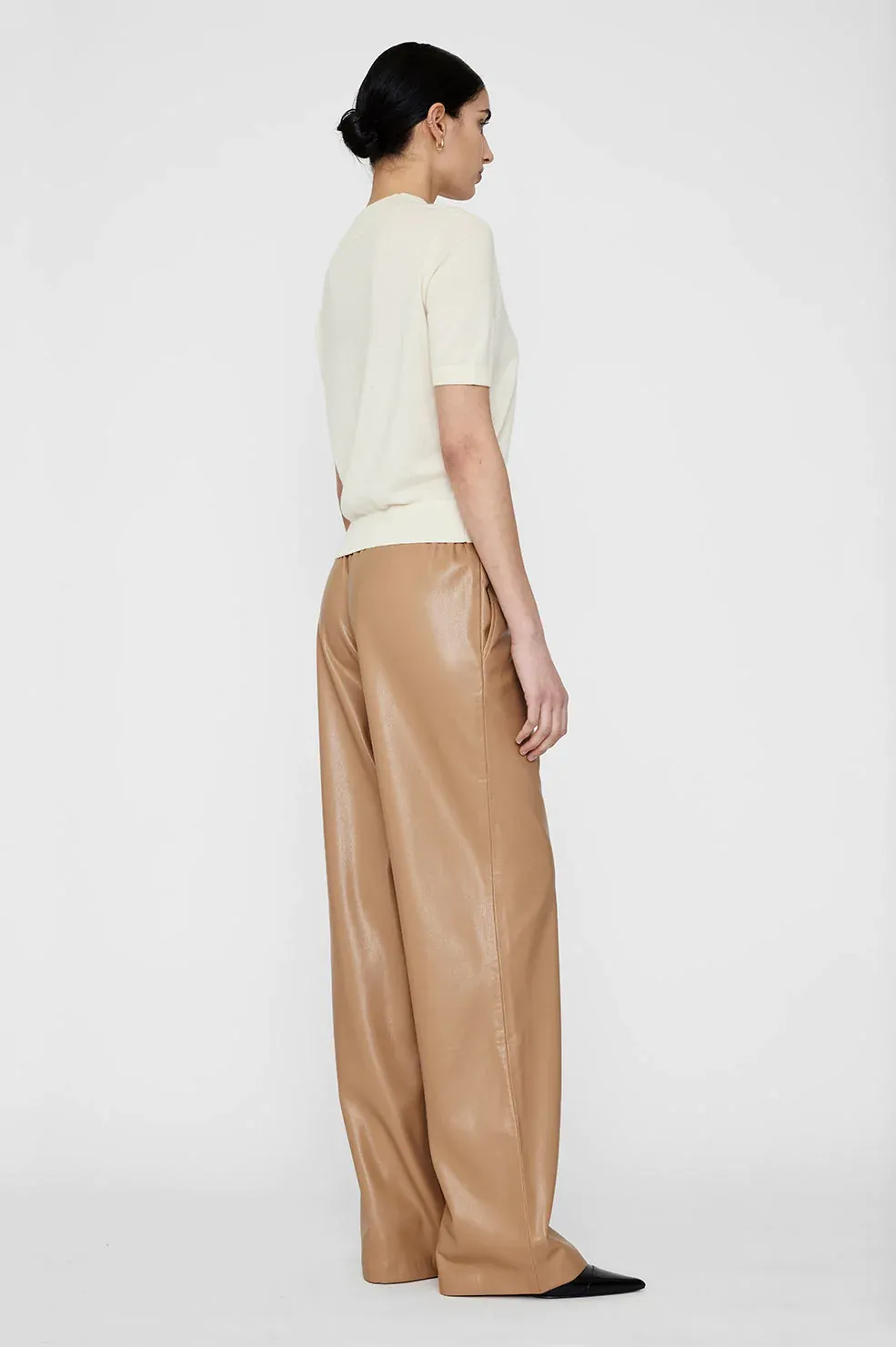 Anine Bing - Koa Pant in Butterscotch