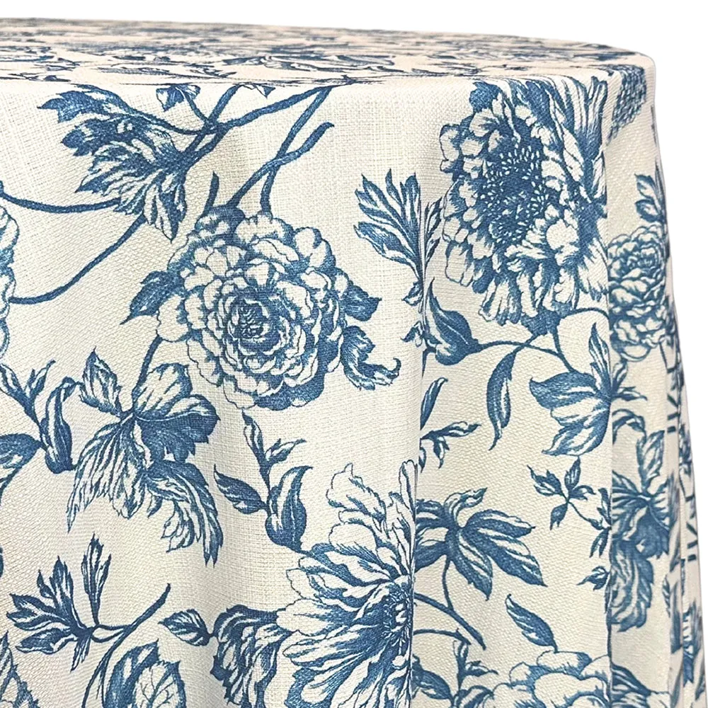 Artistry Bloom Table Linen in Royal