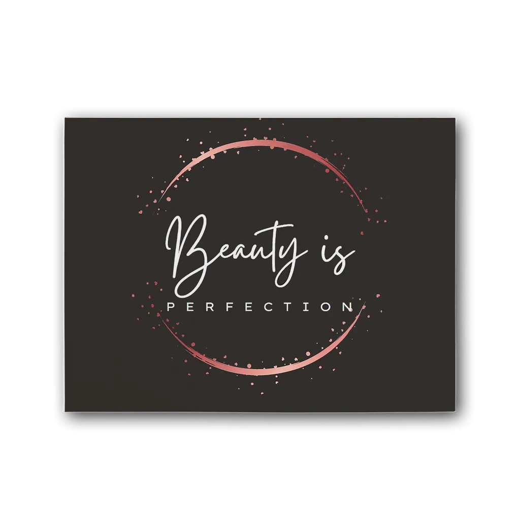 Beauty is Perfection Premium Stretched Canvas