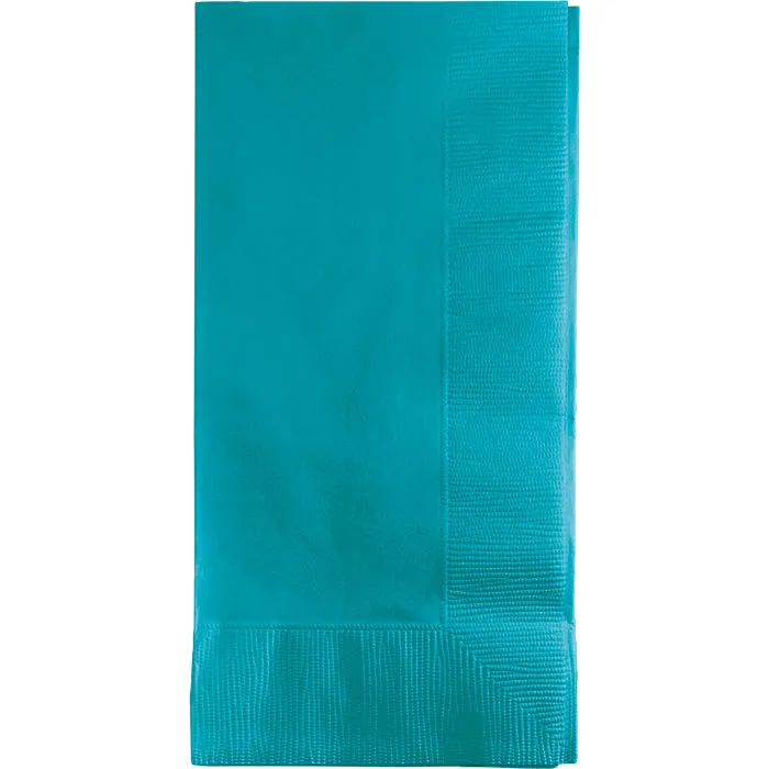 Bermuda Blue Dinner Napkins 2Ply 1/8Fld (50/Pkg)