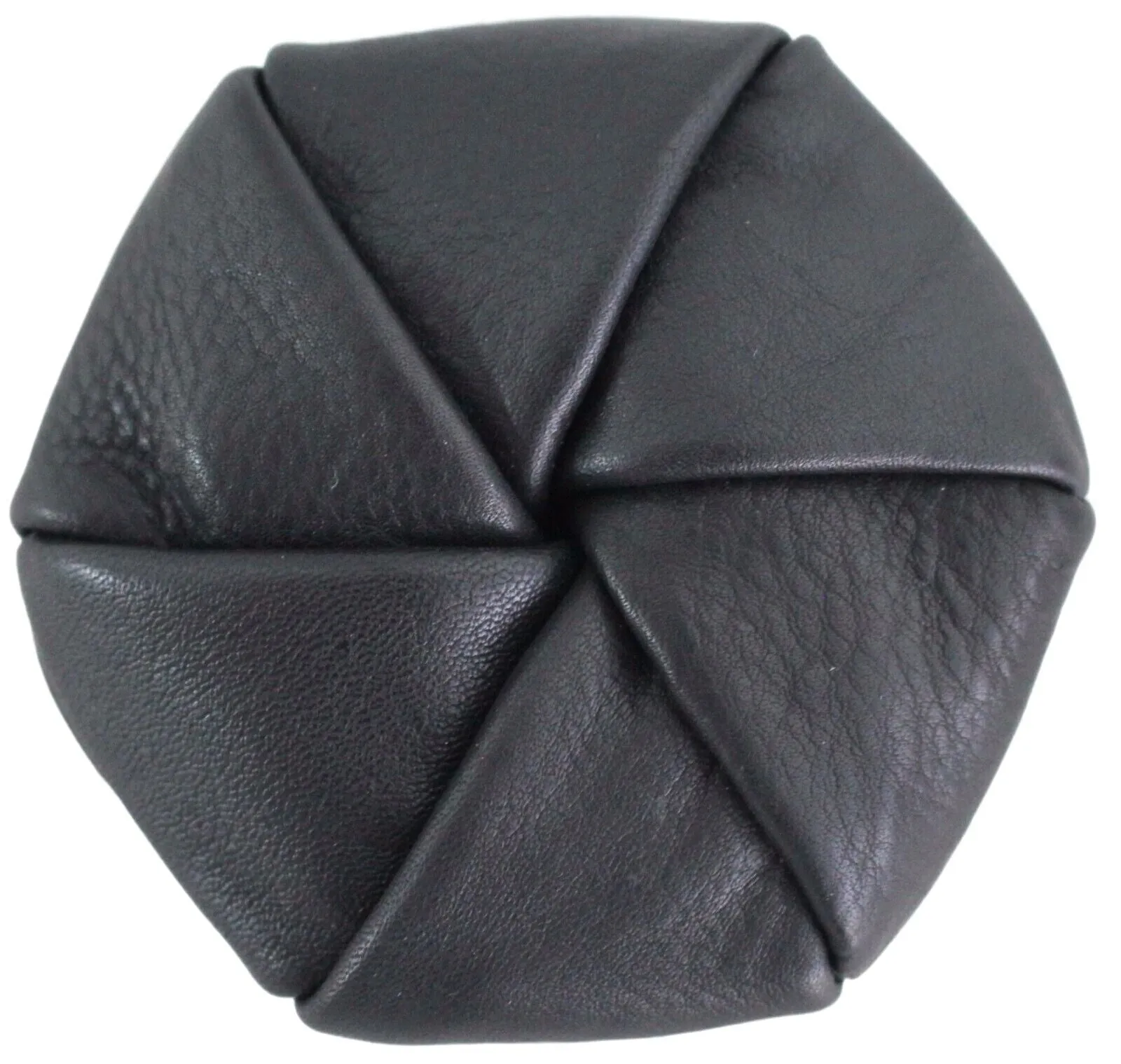 Black Leather Twista Australian Made Coin Purse STYLE NO: 11029 Hide & Chic