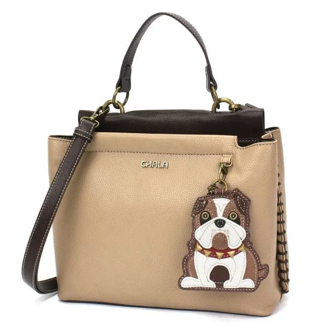 Bulldog Collection by Chala   Handbag, Wallet, Keychain, Vegan!*