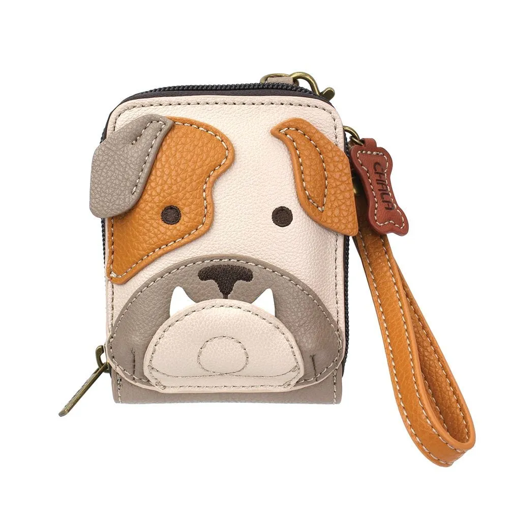 Bulldog Collection by Chala   Handbag, Wallet, Keychain, Vegan!*