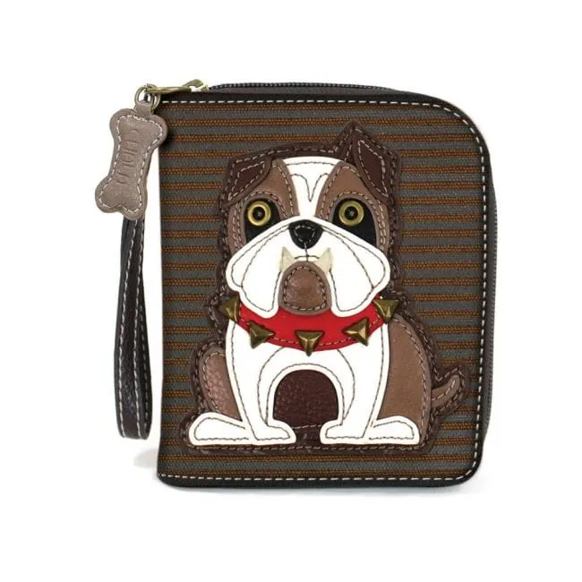 Bulldog Collection by Chala   Handbag, Wallet, Keychain, Vegan!*