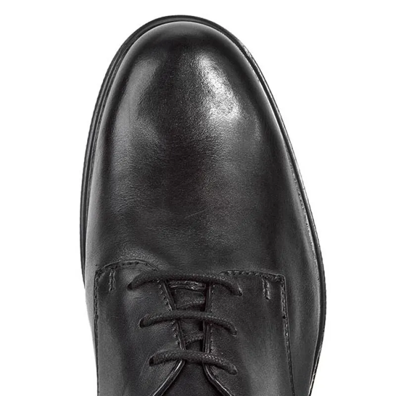 Clarks Mens Gabson Walk Black Leather Shoes