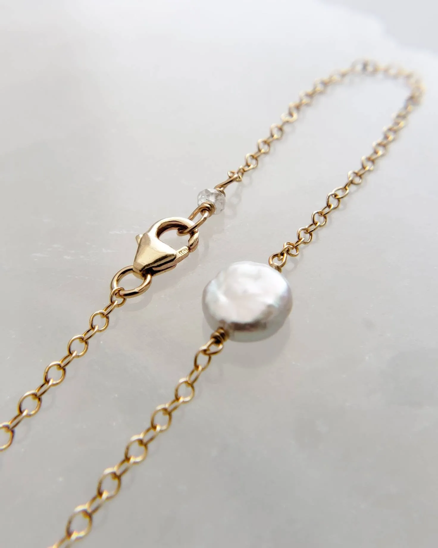 Delicate Pearl Bracelet