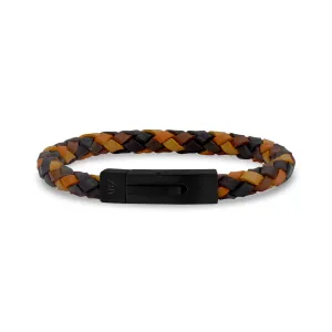 Earth-Toned Leather Bracelet | 6MM