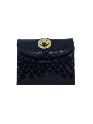 Gallop Compact Patent Leather Wallet