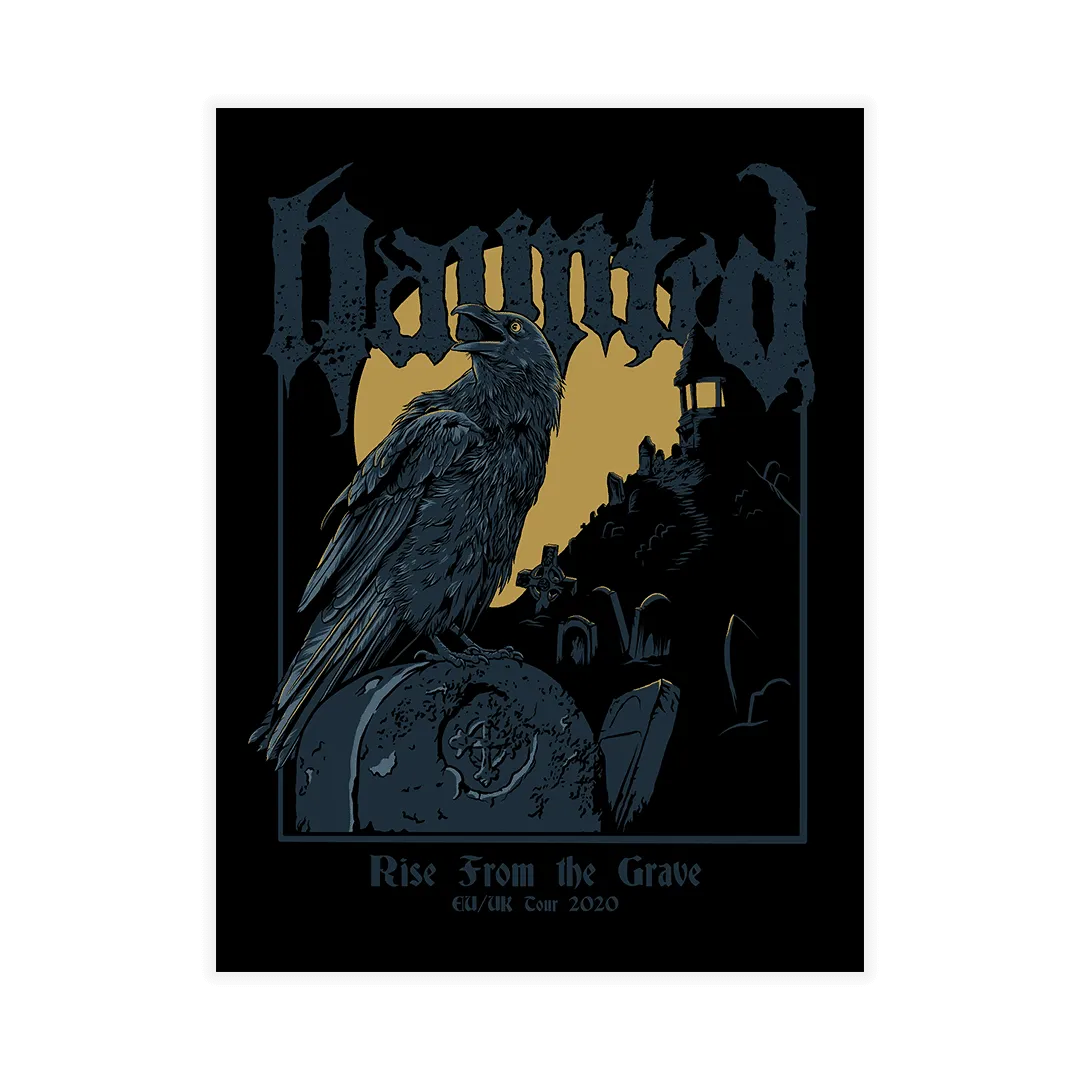 Haunted - Rise From The Grave Print - Unframed