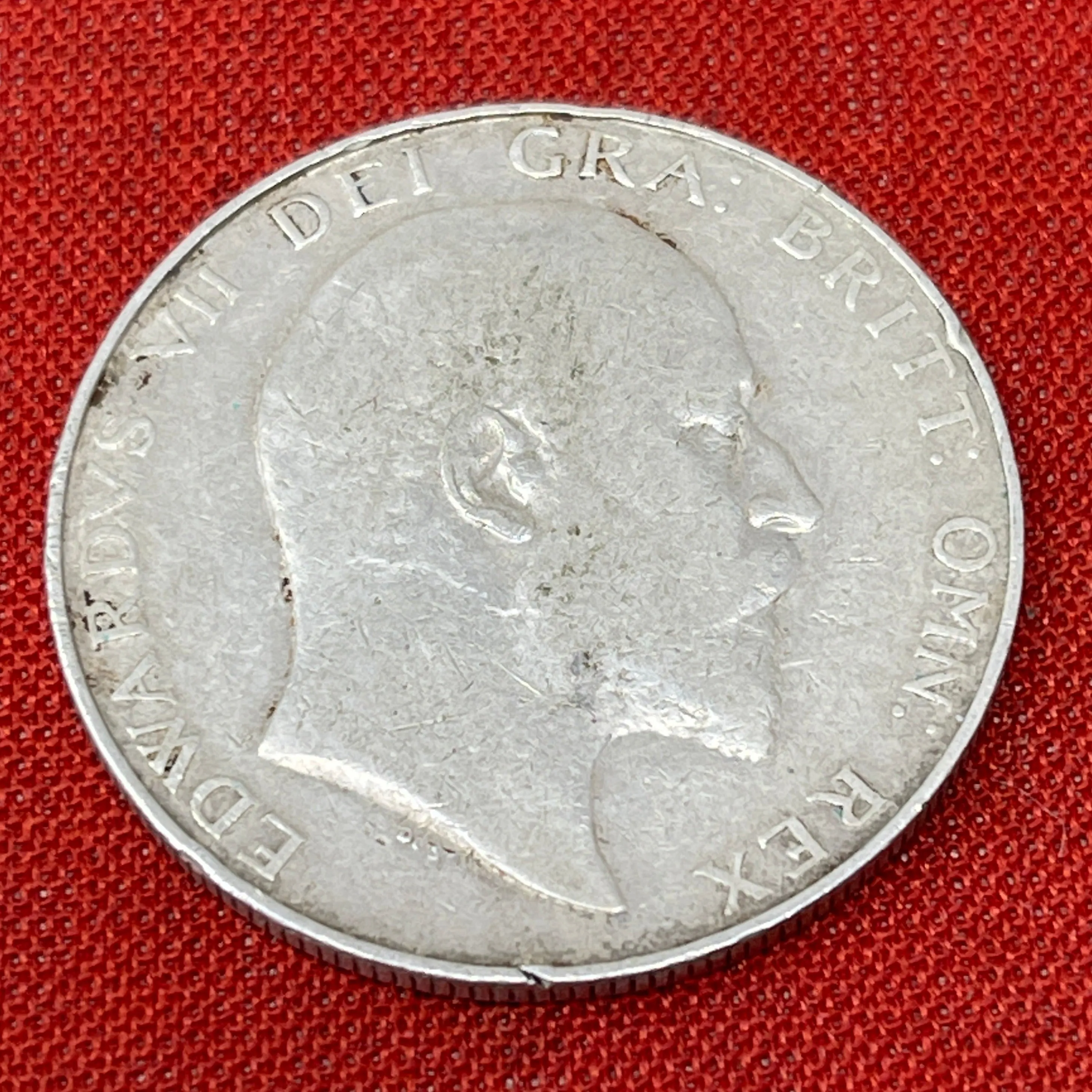 King Edward VII 1910 Half Crown