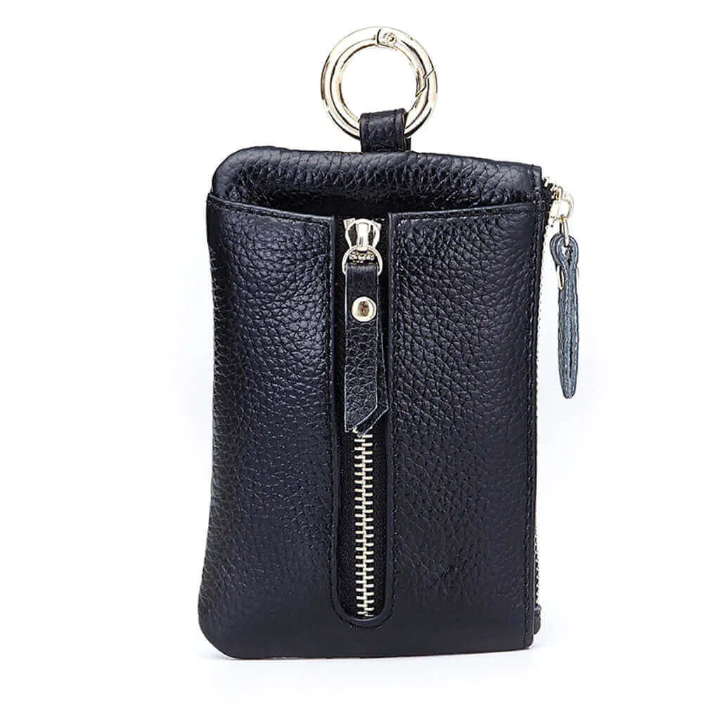 Leather Key Case - Coin Wallet NZ