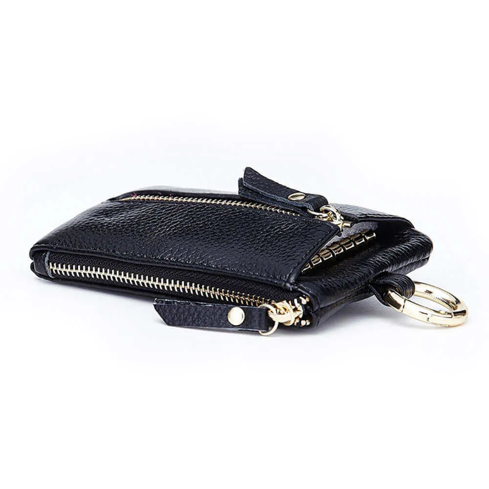 Leather Key Case - Coin Wallet NZ