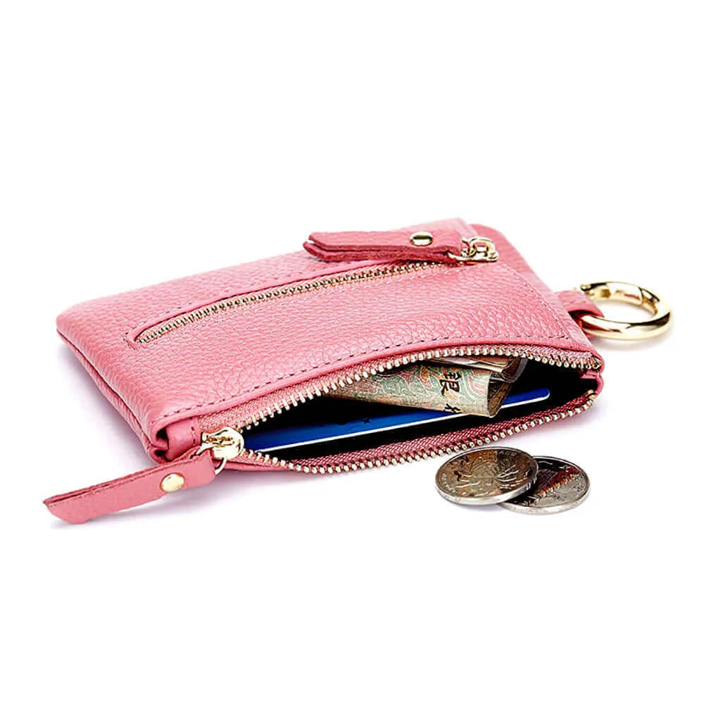 Leather Key Case - Coin Wallet NZ