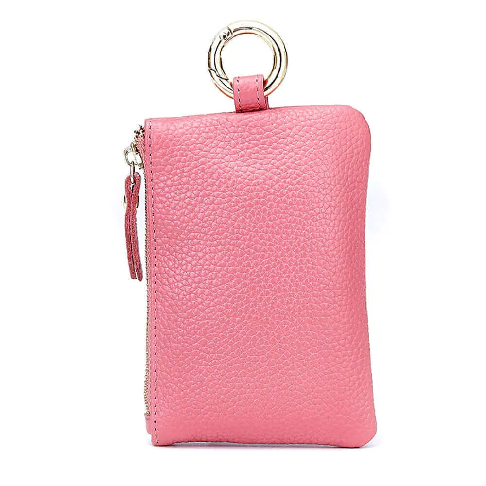 Leather Key Case - Coin Wallet NZ