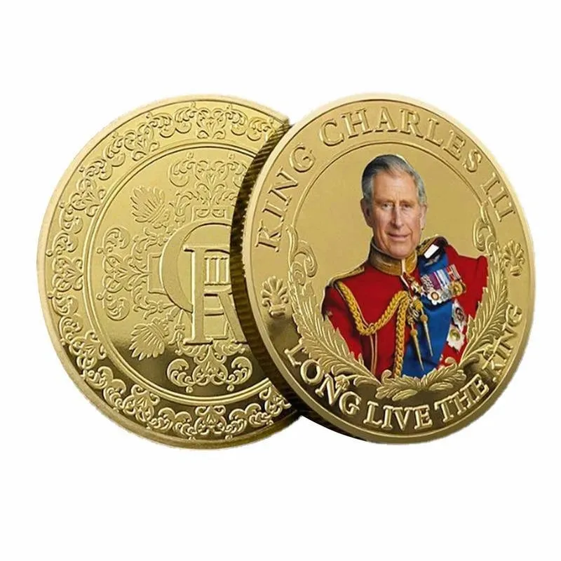 Legacy of King of United Kingdom Charles III Coronation Collectible Metal Commemorative Coin