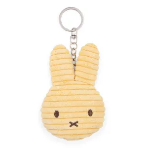 Miffy Flat Keychain Corduroy Buttercream