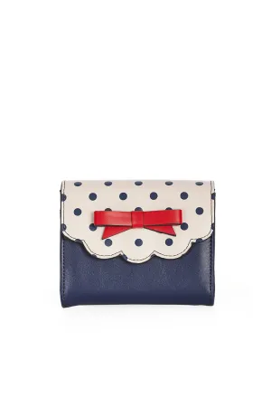 Poppy Polka Purse by Banned