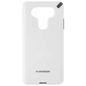 PureGear Slim Shell Series Hardshell Case Cover for LG V20 - White/Gray