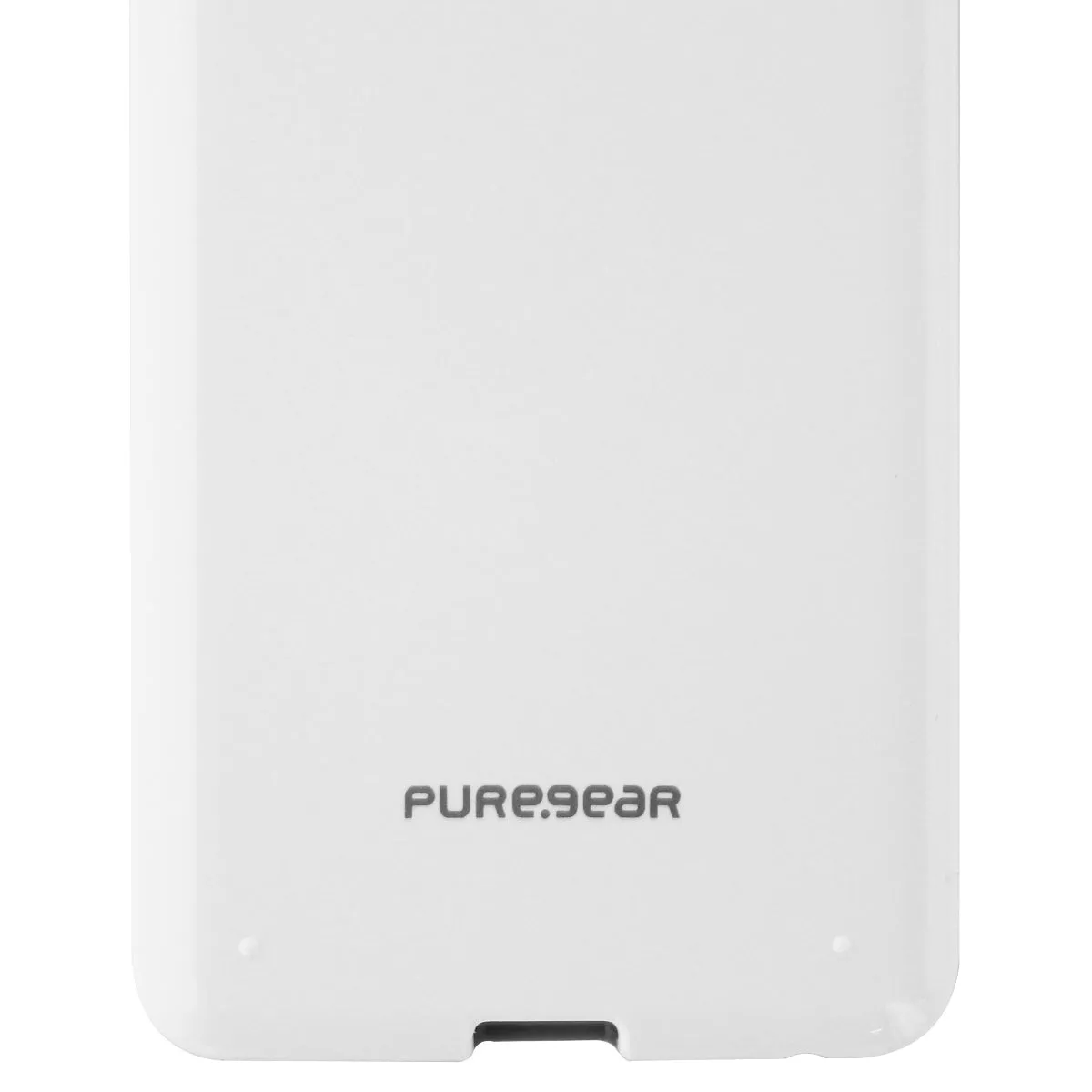 PureGear Slim Shell Series Hardshell Case Cover for LG V20 - White/Gray