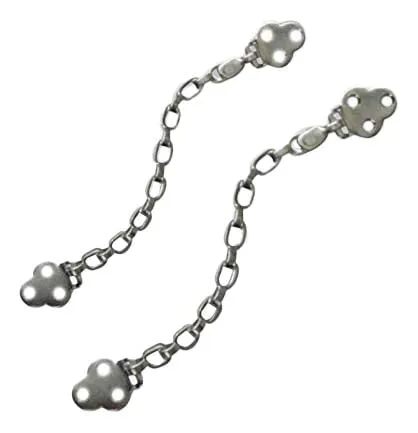 RAB Table Chain Medium Stainless Steel (12 inch, Silver, 4pcs)