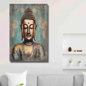 SAF paintings Unframed Rolled Art Print||Lord Buddha Canvas Wall Art Print for Home Décor And Office||Unframed canvas Painting For Wall decor||Home wall and Office Interior CR-79