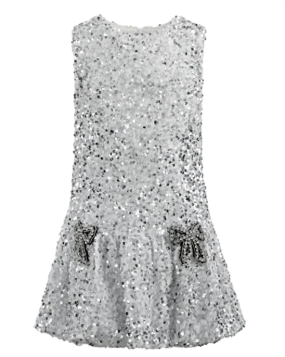 Shimmer Bow Party Dress