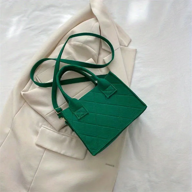 Soft Durable Felt Material Handbags