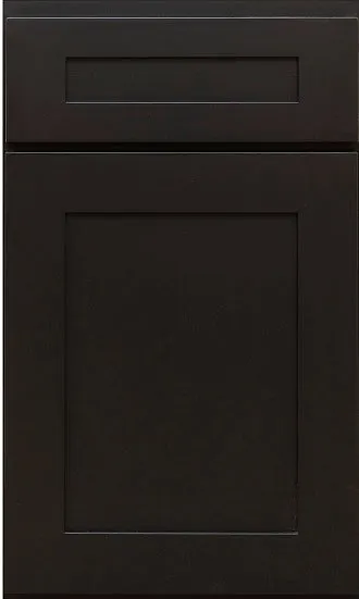 Tall 24" - Pure Black 24 Inch Pantry Cabinet/84" Face