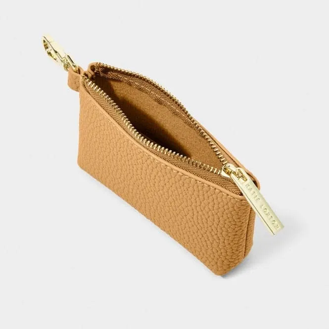 Tan Evie Clip On Coin Purse KLB3227