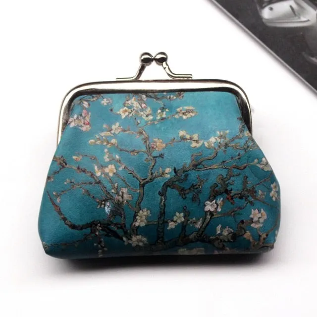 Vintage Women Printing Coin Purse