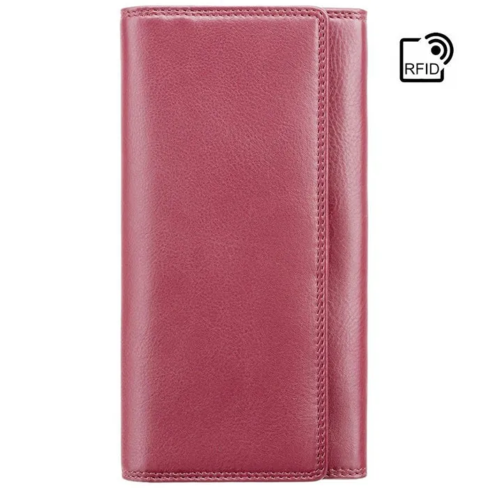 Visconti Buckingham Cash & Coin Purse - Red